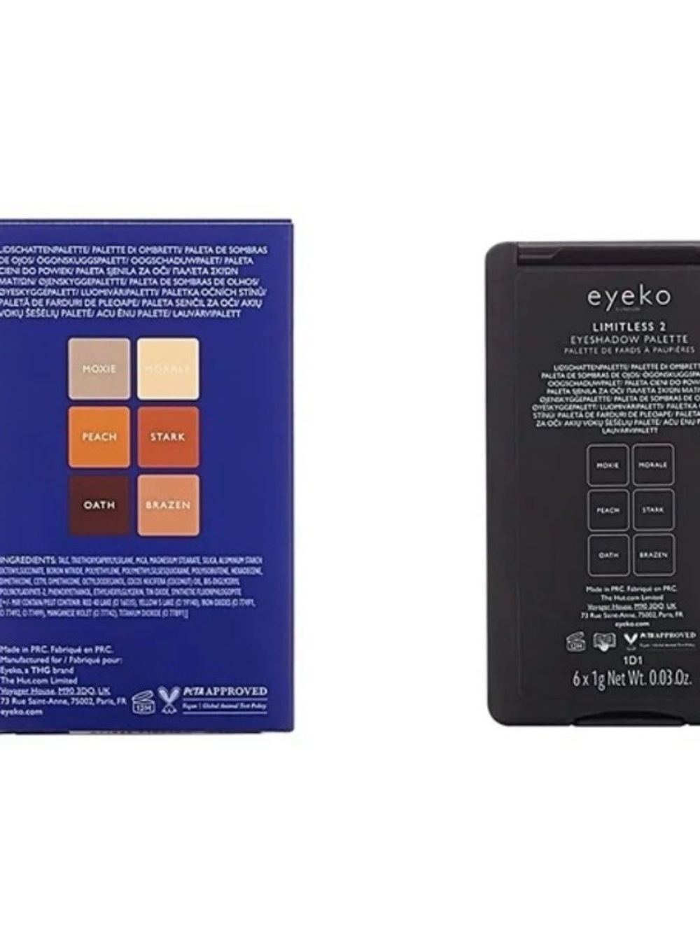Eyeko Neutral Eyeshadow Palette #2 - Warm Brown & Peach Tones, BNIB - Picture 5 of 5
